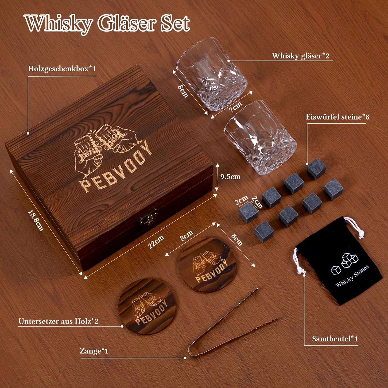 Whisky Glas-Set: Das Premium-Geschenk für den stilvollen Genießer