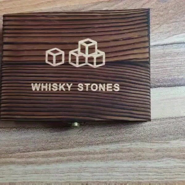 Whisky Steine Set mit Holzbox-Kühler Genuss ohne Verwässerung – Bild 6