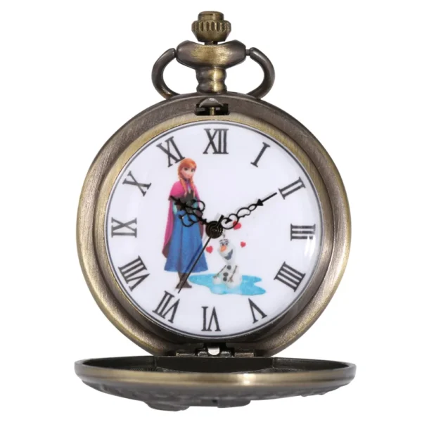 Antike Bronze OLAF-Design Taschenuhr | Ein Retro-Meisterwerk – Bild 9