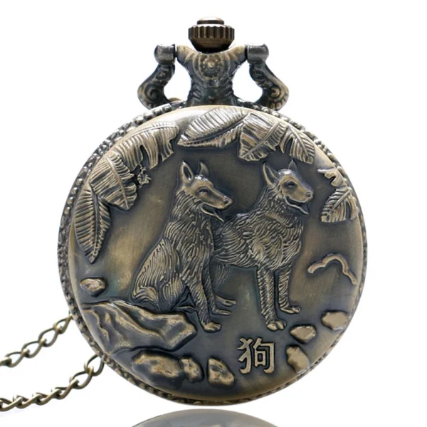 YISUYA Antike Sternzeichen-Taschenuhr: Retro-Charme und präzises Design – Bild 13