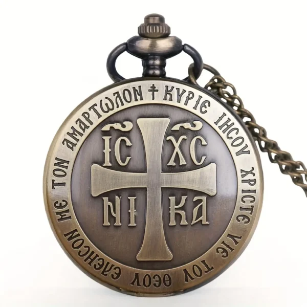 Neue Vintage Bronze Taschenuhr - Eine Sammlung für Sie und Ihn – Bild 6