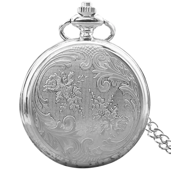 Vintage Bronze-Silber Steampunk Taschenuhr-Muschel-Design mit Sammlerwert – Bild 10