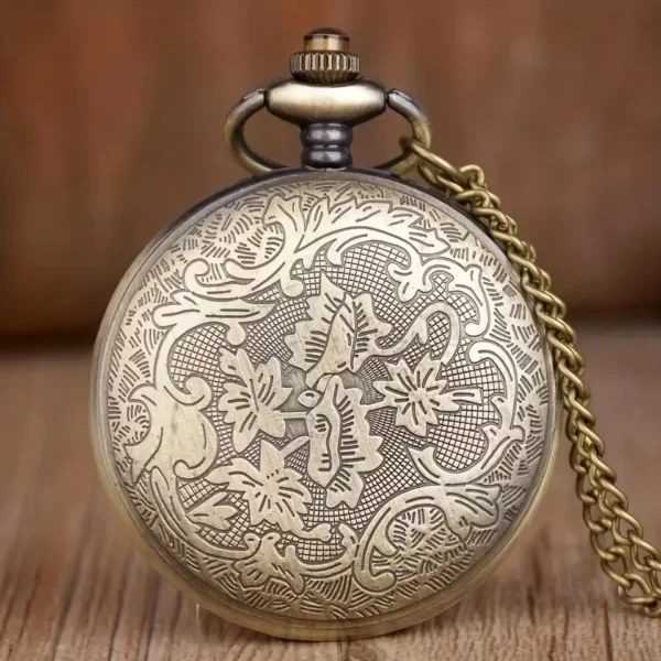 Neue Vintage Bronze Taschenuhr - Eine Sammlung für Sie und Ihn – Bild 2