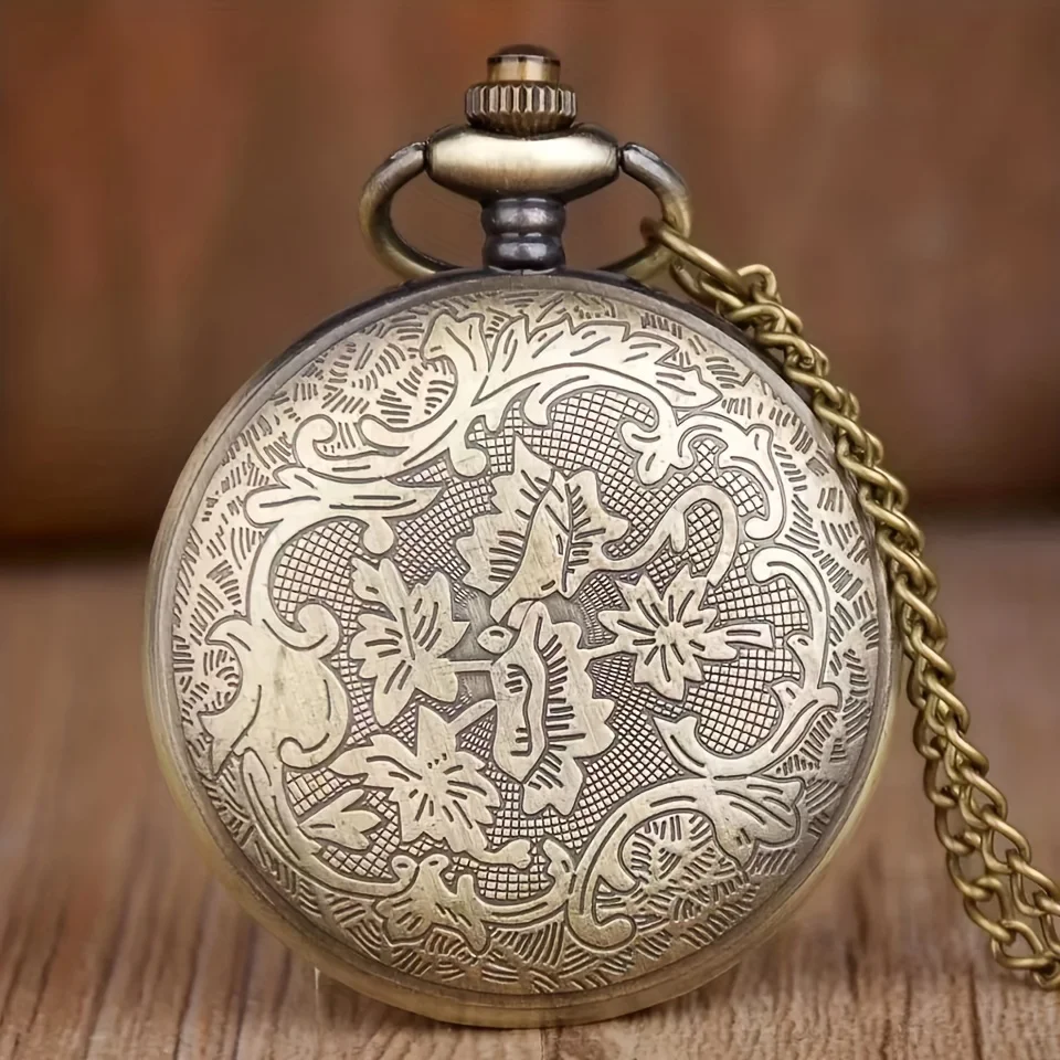 Neue Vintage Bronze Taschenuhr - Eine Sammlung für Sie und Ihn