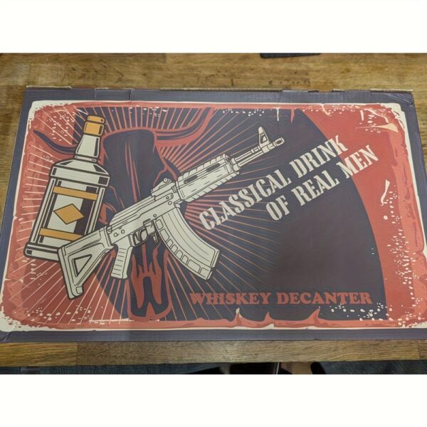 AK47 Whiskey Dekanter-Set: Einzigartiges Geschenk für Stilvolle Genießer – Bild 9