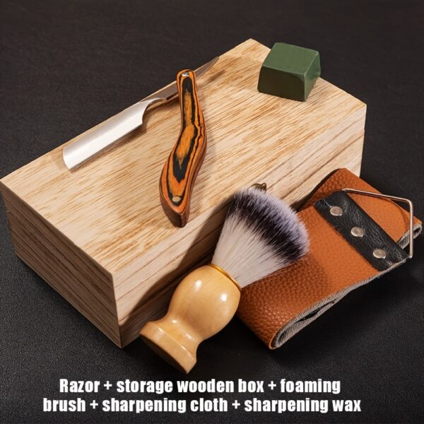 Herren Rasiermesser-Set - Traditionelle Rasur mit Stil und Präzision – Bild 4