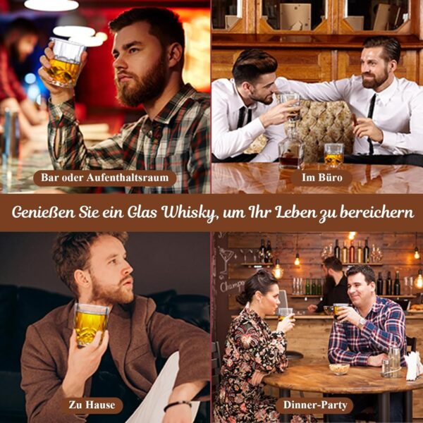 Whisky Glas-Set: Das Premium-Geschenk für den stilvollen Genießer – Bild 3